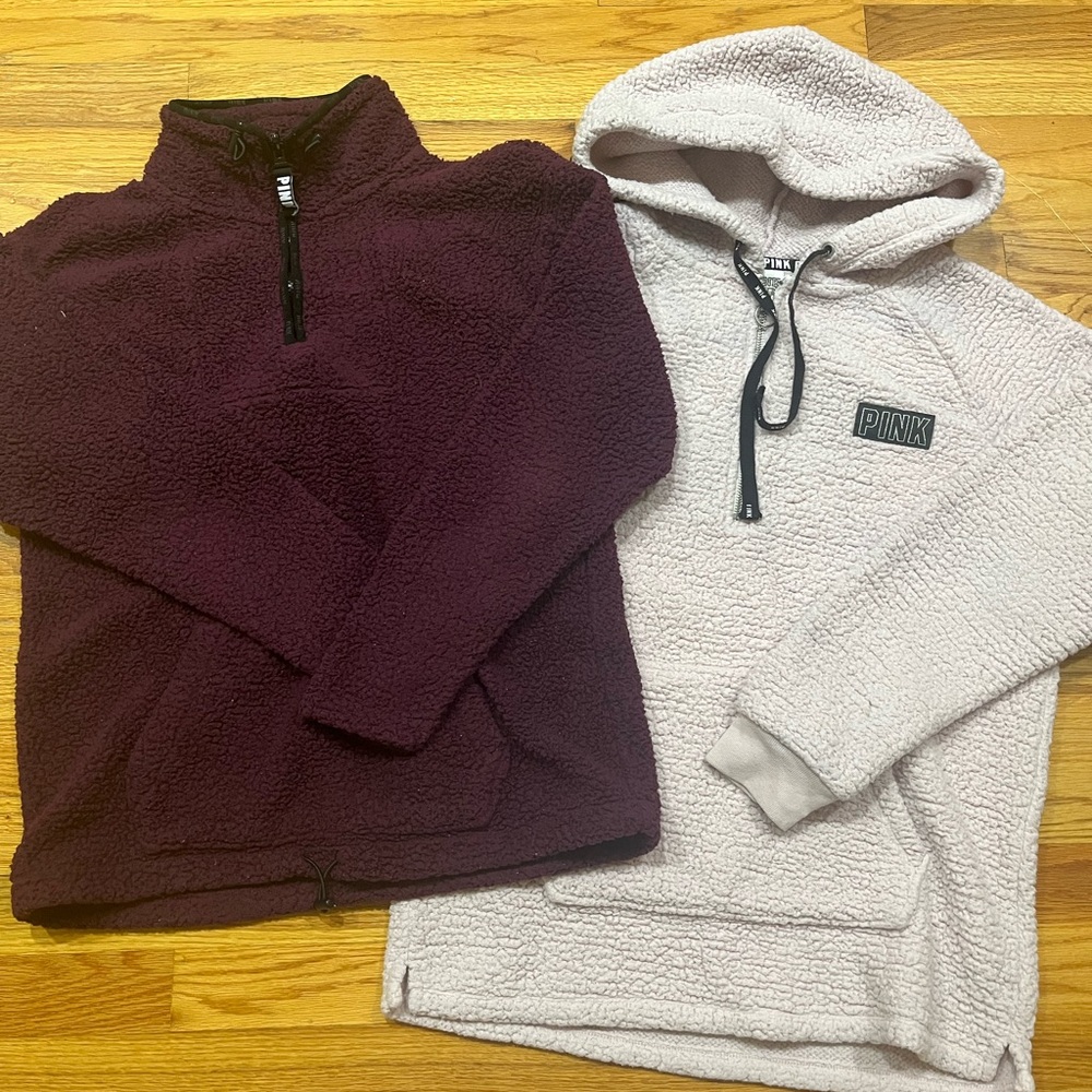 PINK Victoria's Secret Sherpa Bundle